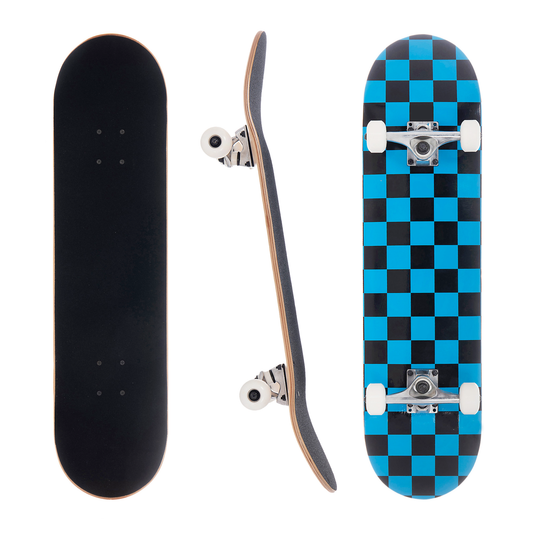 Blue Checker Complete 8”