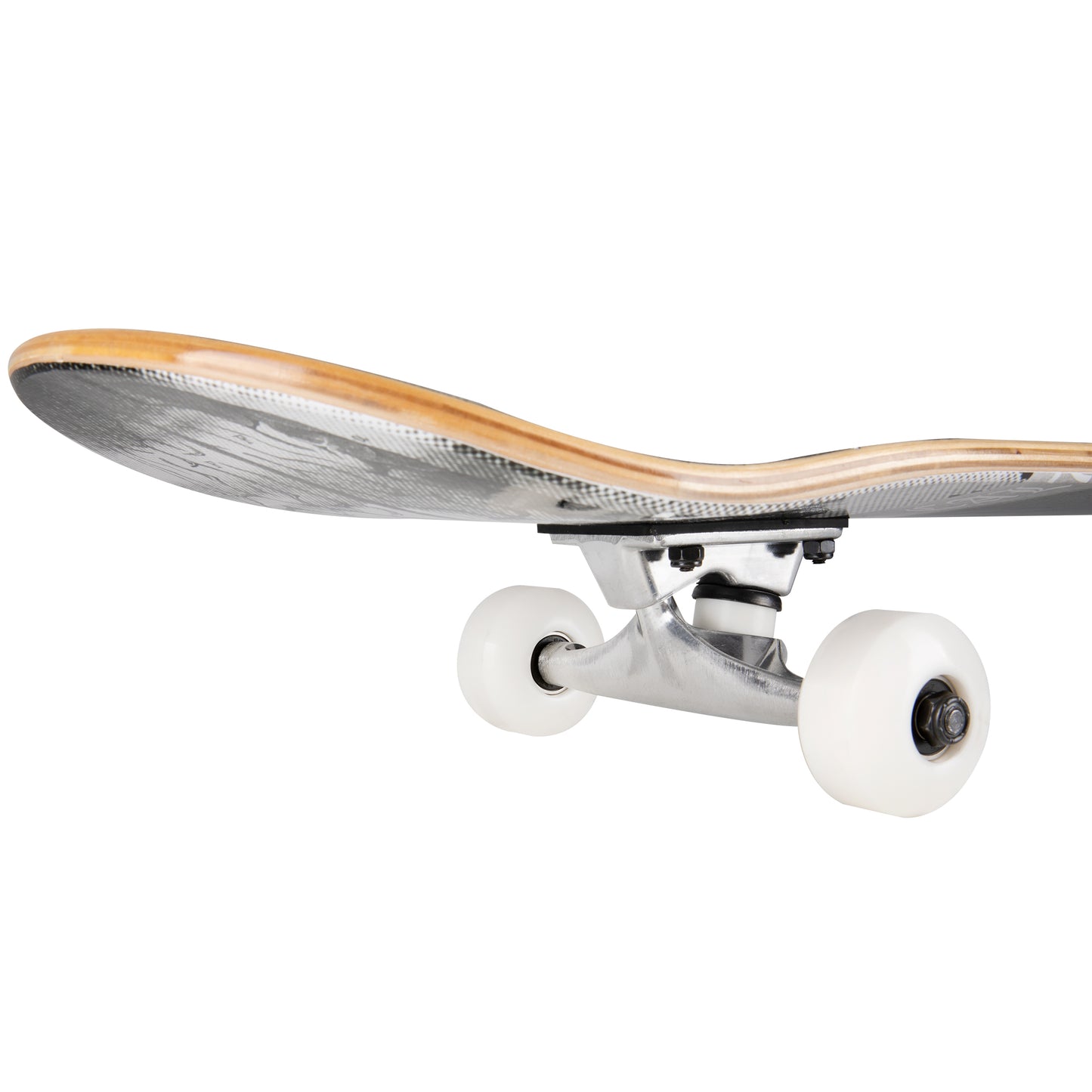 black and white Cal 7 complete 8-inch Anatomy skateboard deck