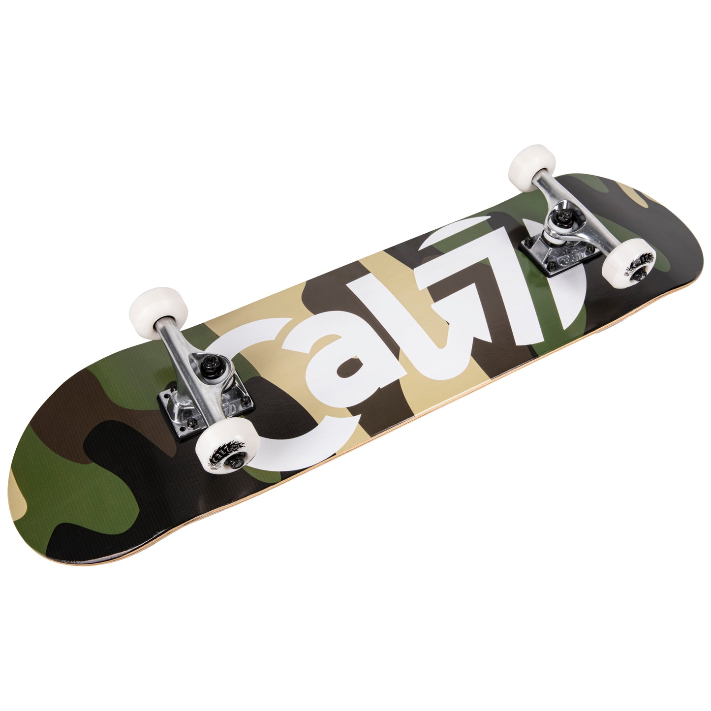 Cal 7 Complete 7.5/7.75/8-Inch Skateboard Brigadier with Camouflage Graphic