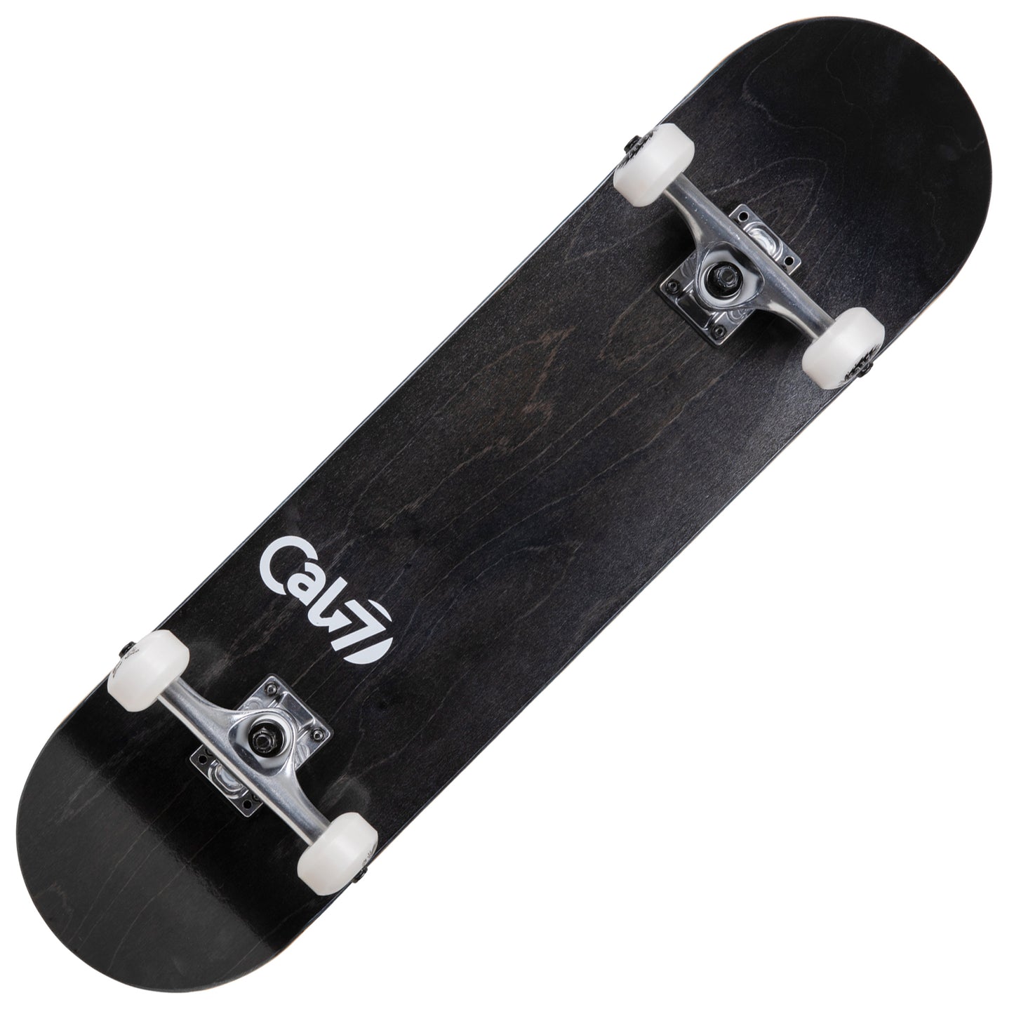 Cal 7 Complete 7.5/7.75/8-Inch Skateboard Midnight with Logo and Dark Stain