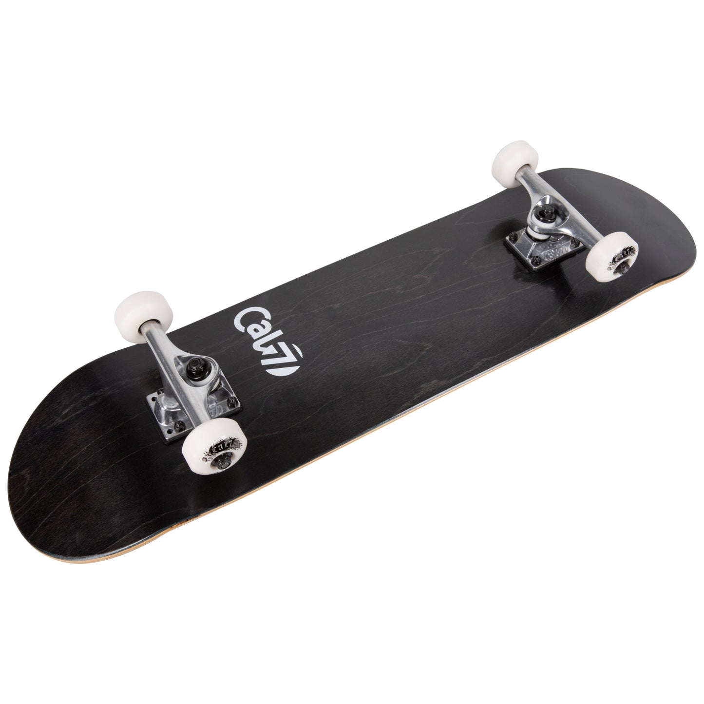 Cal 7 Complete 7.5/7.75/8-Inch Skateboard Midnight with Logo and Dark Stain