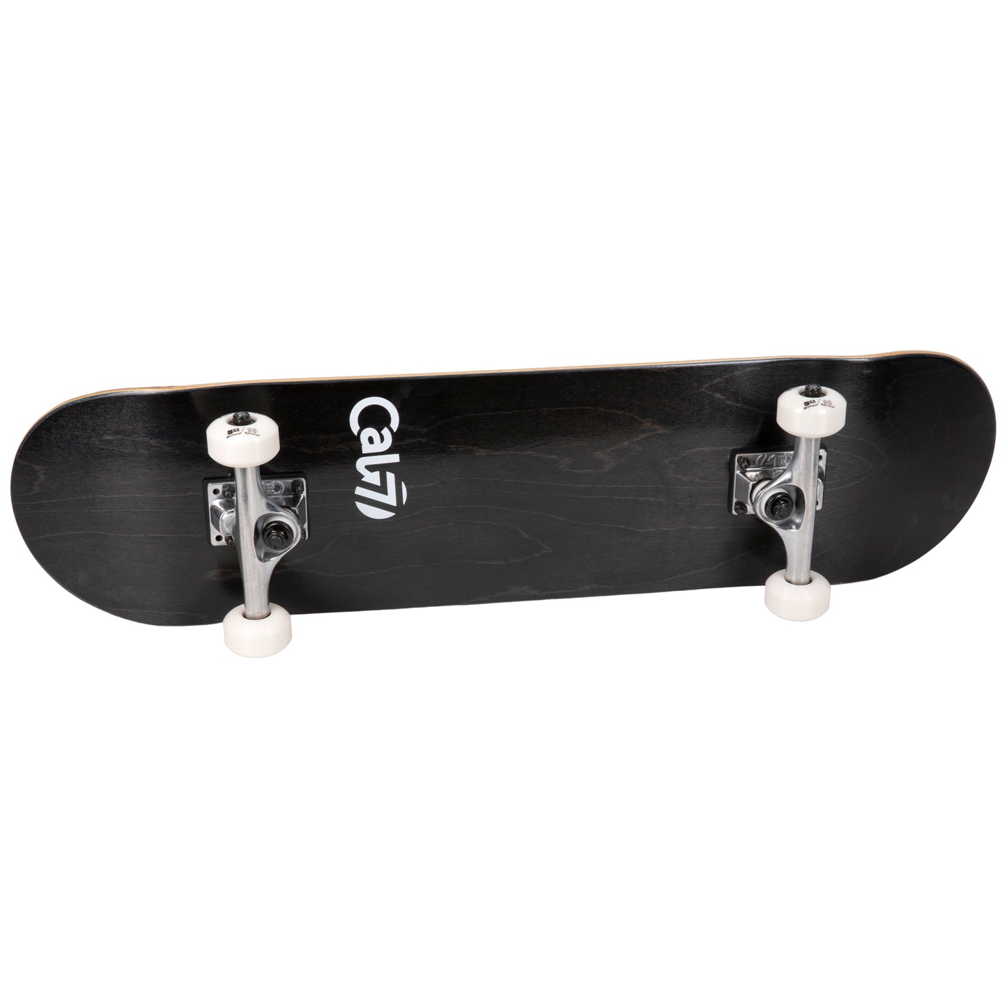 Cal 7 Complete 7.5/7.75/8-Inch Skateboard Midnight with Logo and Dark Stain