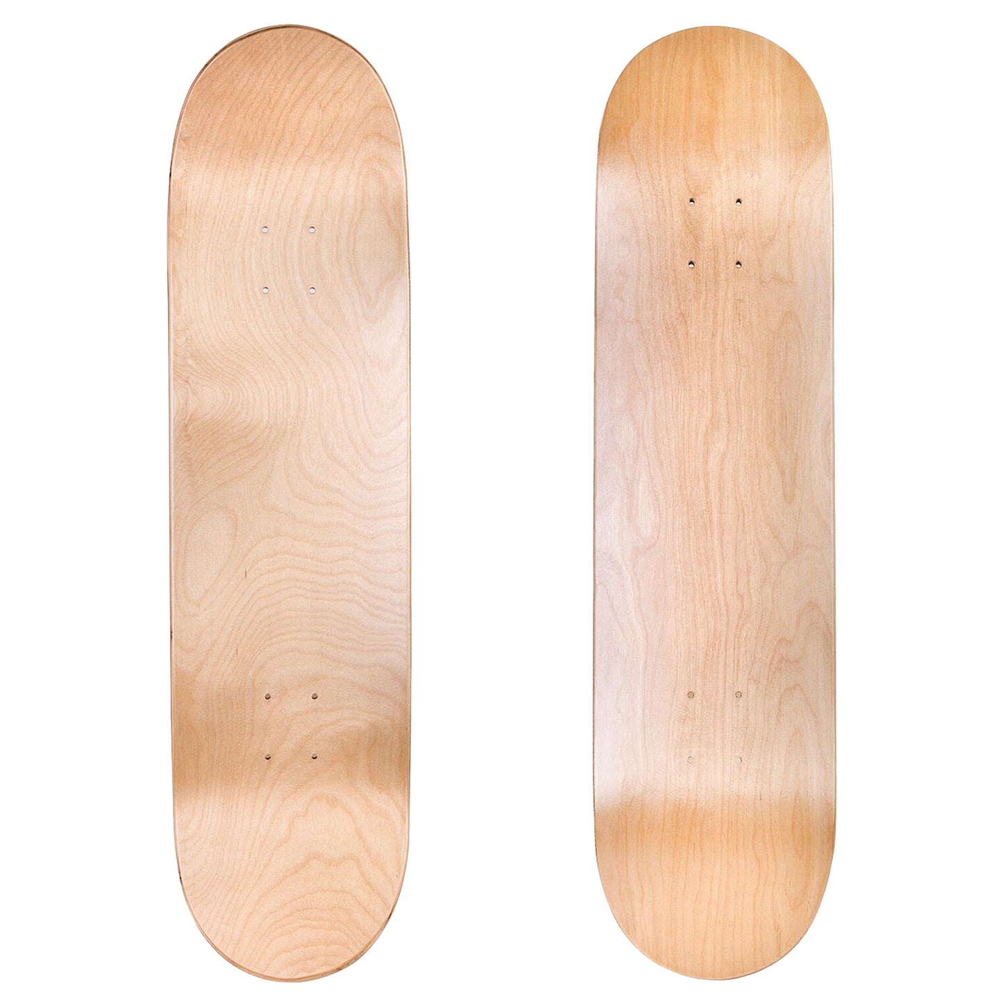 Blank Canadian Maple Skateboard Decks