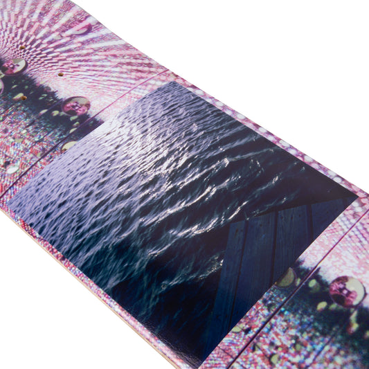 cold pressed cal 7 skateboard deck with water graphics