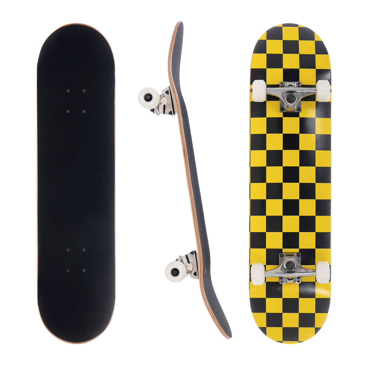 Yellow Checker Complete 8”