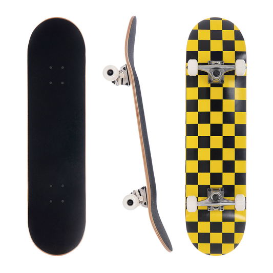 Yellow Checker Complete 8”