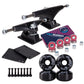 Skateboard Setup Combo | Matte Black Trucks & 100A Wheels