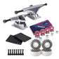 Skateboard Setup Combo | Silver Trucks & 99A Wheels