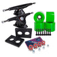 Longboard Setup Combo | Black Trucks & 78A Wheels