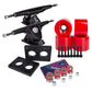 Longboard Setup Combo | Black Trucks & 78A Wheels