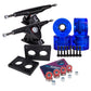 Longboard Setup Combo | Black Trucks & 78A Wheels