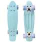 Cal 7 Lily 22.5” Mini Cruiser with Swirl Wheels features a pastel blue deck, 60mm 78A blue and light pink swirl wheels. 