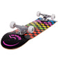 Rainbow Checkerboard Complete 8"