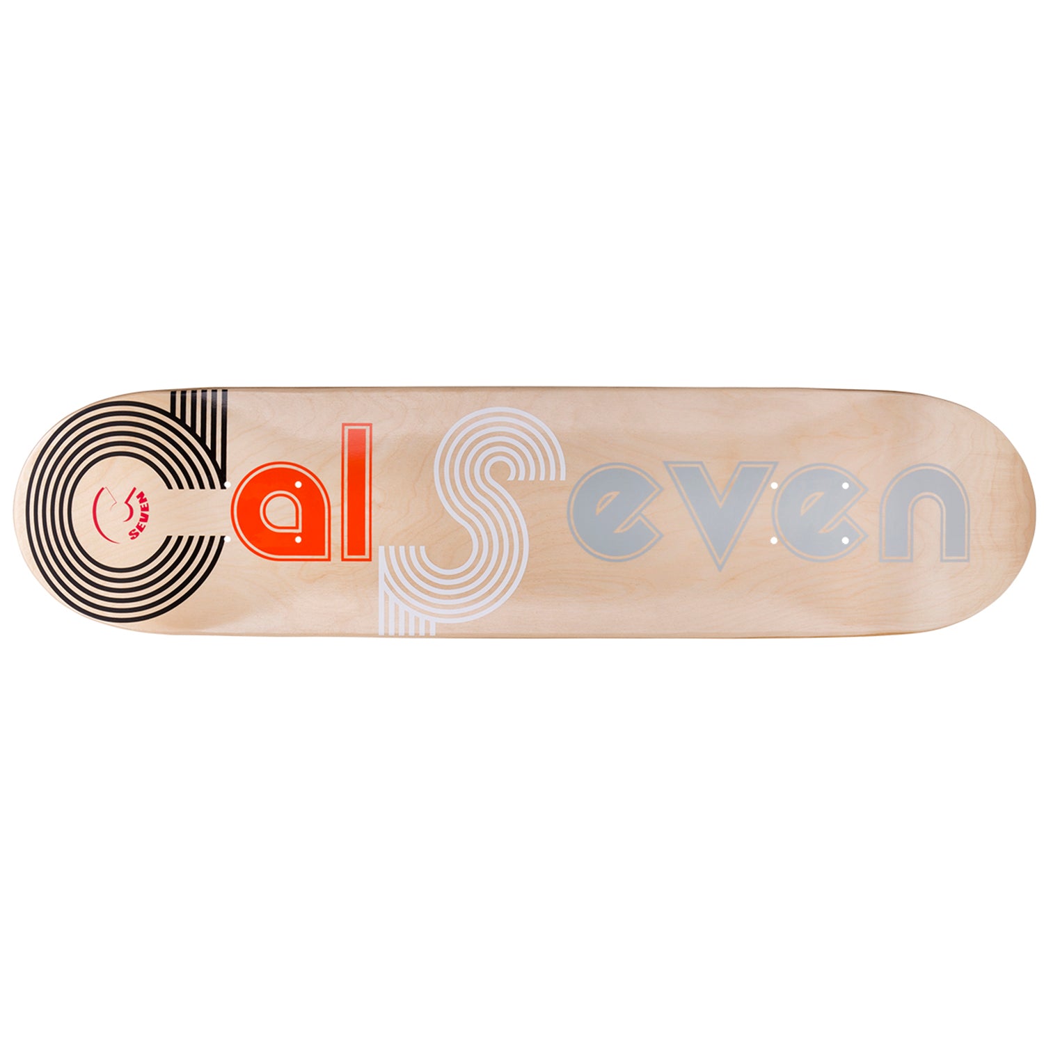 Cal 7 Studio City 8.25-inch Deck constructed with 7-ply Canadian Maple, medium concave and classic popsicle shape. 