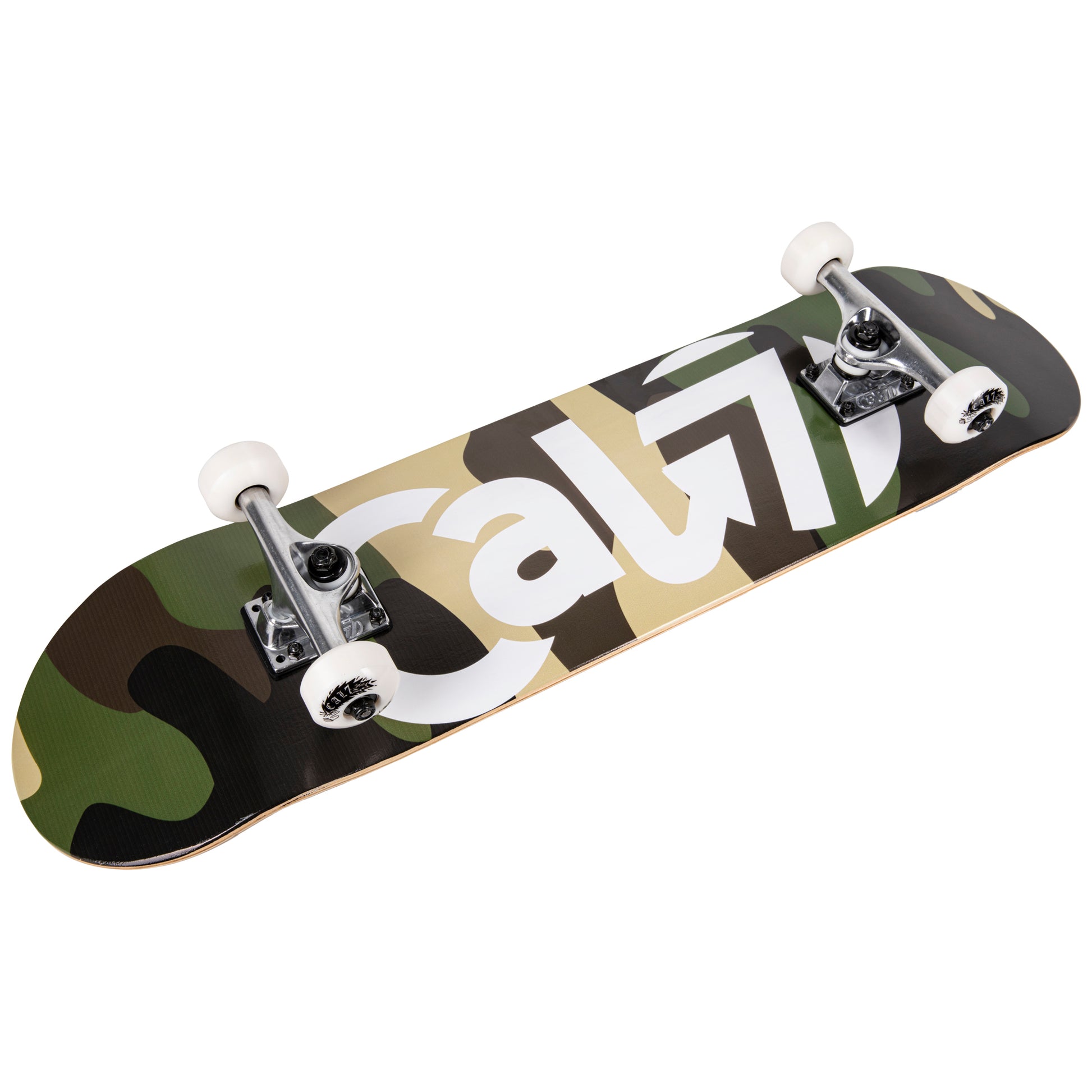 Cal 7 Complete 7.5/7.75/8-Inch Skateboard Brigadier with Camouflage Graphic 