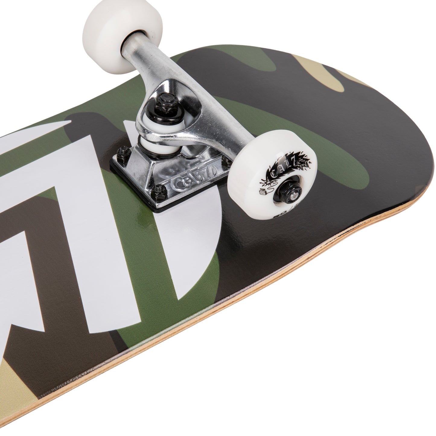Cal 7 Complete 7.5/7.75/8-Inch Skateboard Brigadier with Camouflage Graphic 