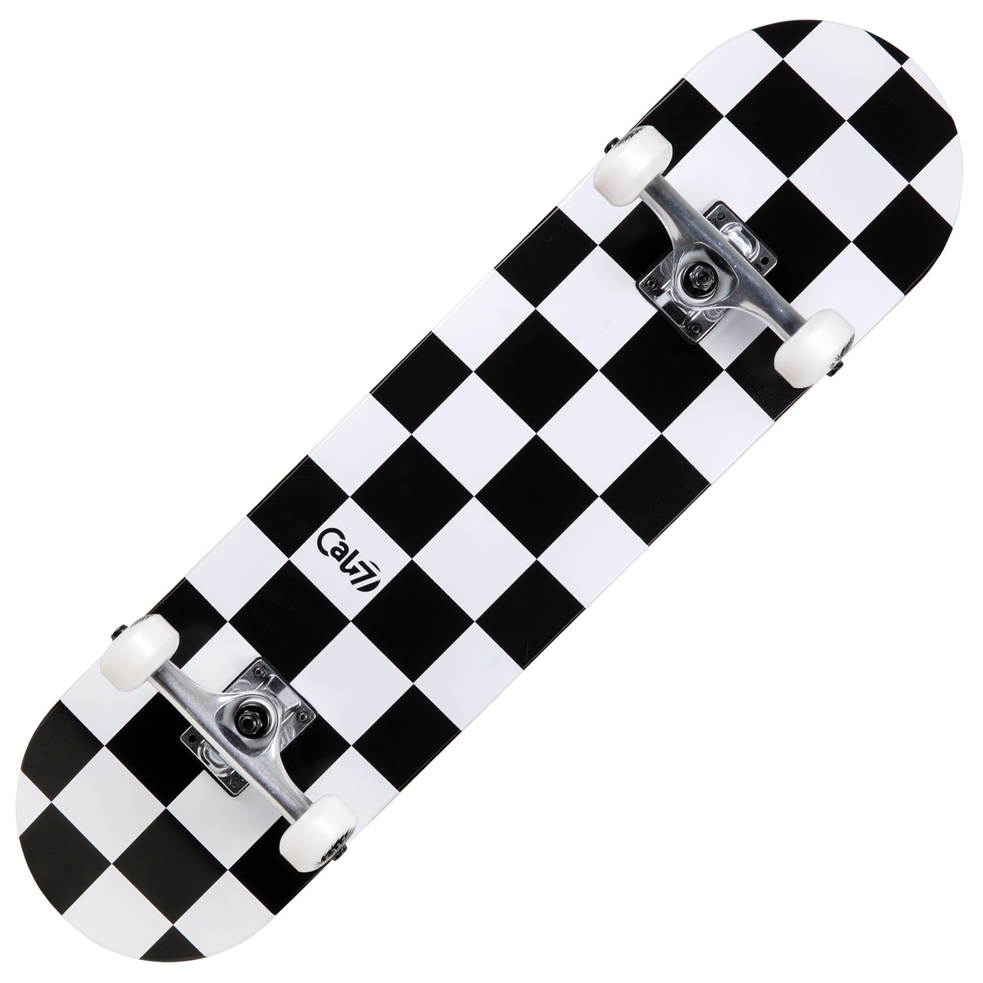 Cal 7 Complete 7.5/7.75/8-Inch Skateboard Checkmate with Check Design