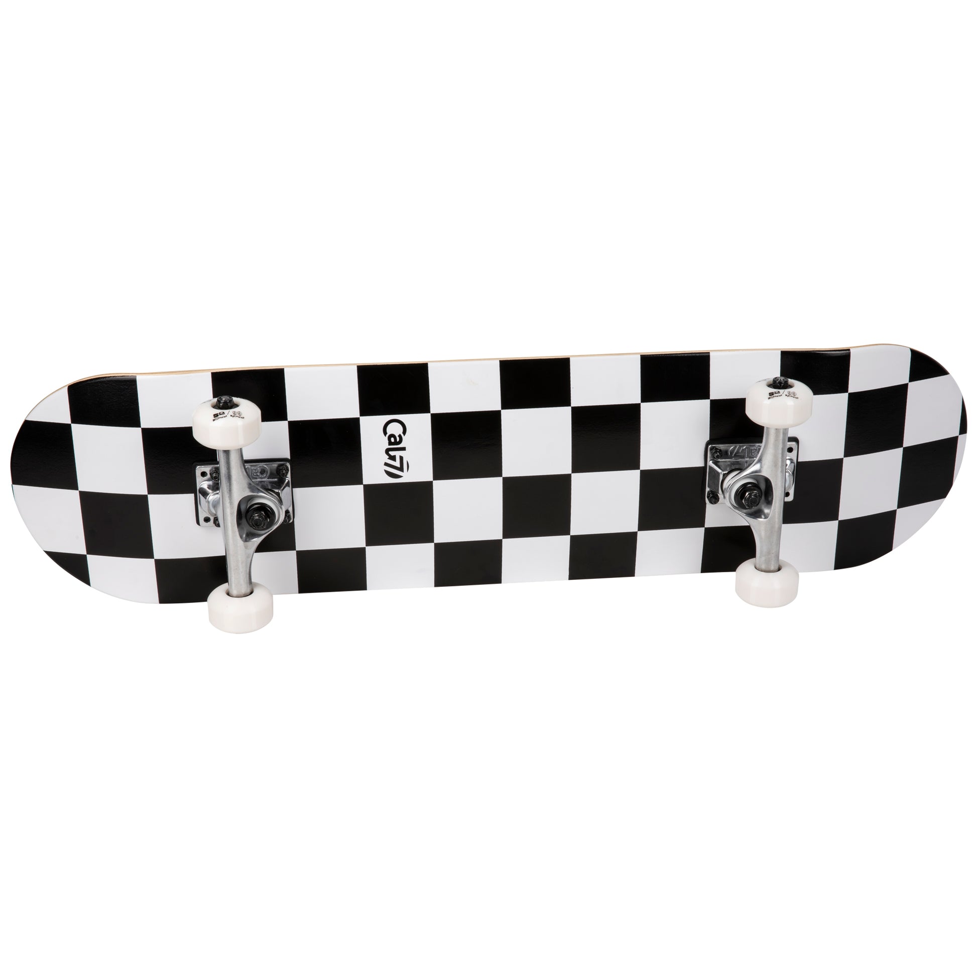 Cal 7 Complete 7.5/7.75/8-Inch Skateboard Checkmate with Check Design