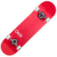 Cal 7 Complete 7.5/7.75/8-Inch Skateboard Crimson with Logo and Red Stain 