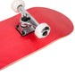 Cal 7 Complete 7.5/7.75/8-Inch Skateboard Crimson with Logo and Red Stain 