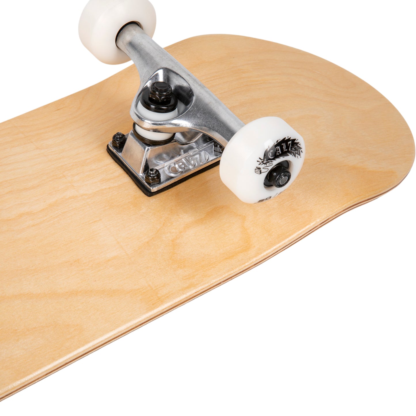 Cal 7 Complete 7.5/7.75/8-Inch Skateboard Grain with Logo and Natural Stain