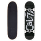 ): Cal 7 complete 8-inch Heist skateboard with black deck and glass shattered graphic