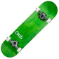 Cal 7 Complete 7.5/7.75/8-Inch Skateboard Meadow with Logo and Green Stain 