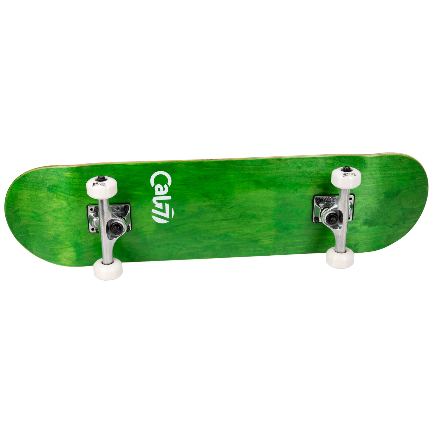 Cal 7 Complete 7.5/7.75/8-Inch Skateboard Meadow with Logo and Green Stain 