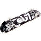 Cal 7 Complete 7.5/7.75/8-Inch Skateboard Petal with Logo and Floral Vine Graphic 