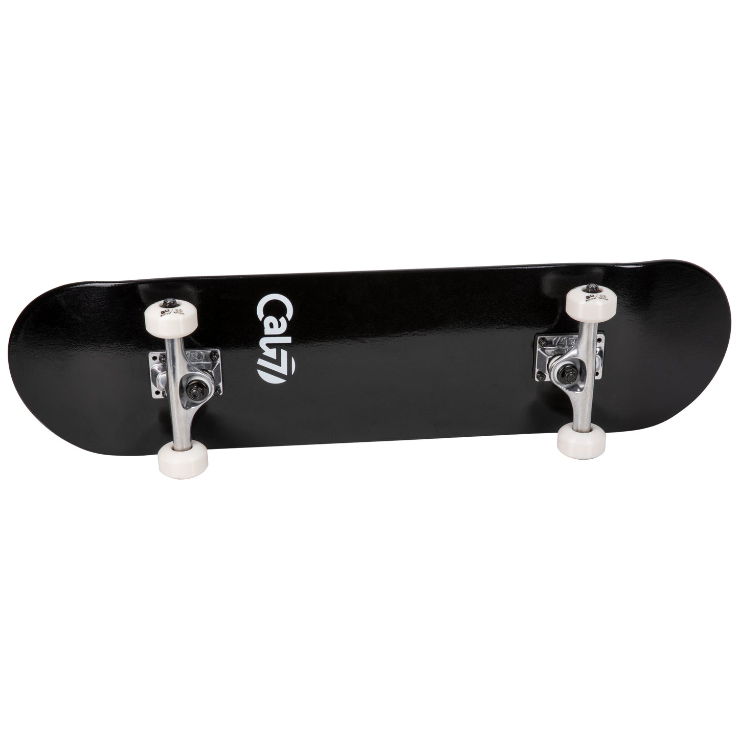 Cal 7 Complete 7.5/7.75/8-Inch Skateboard Yang with Solid White Deck