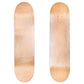Blank Cold-Pressed Canadian Maple Skateboard Deck