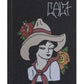 Cal 7 skateboard griptape with Cowgirl design