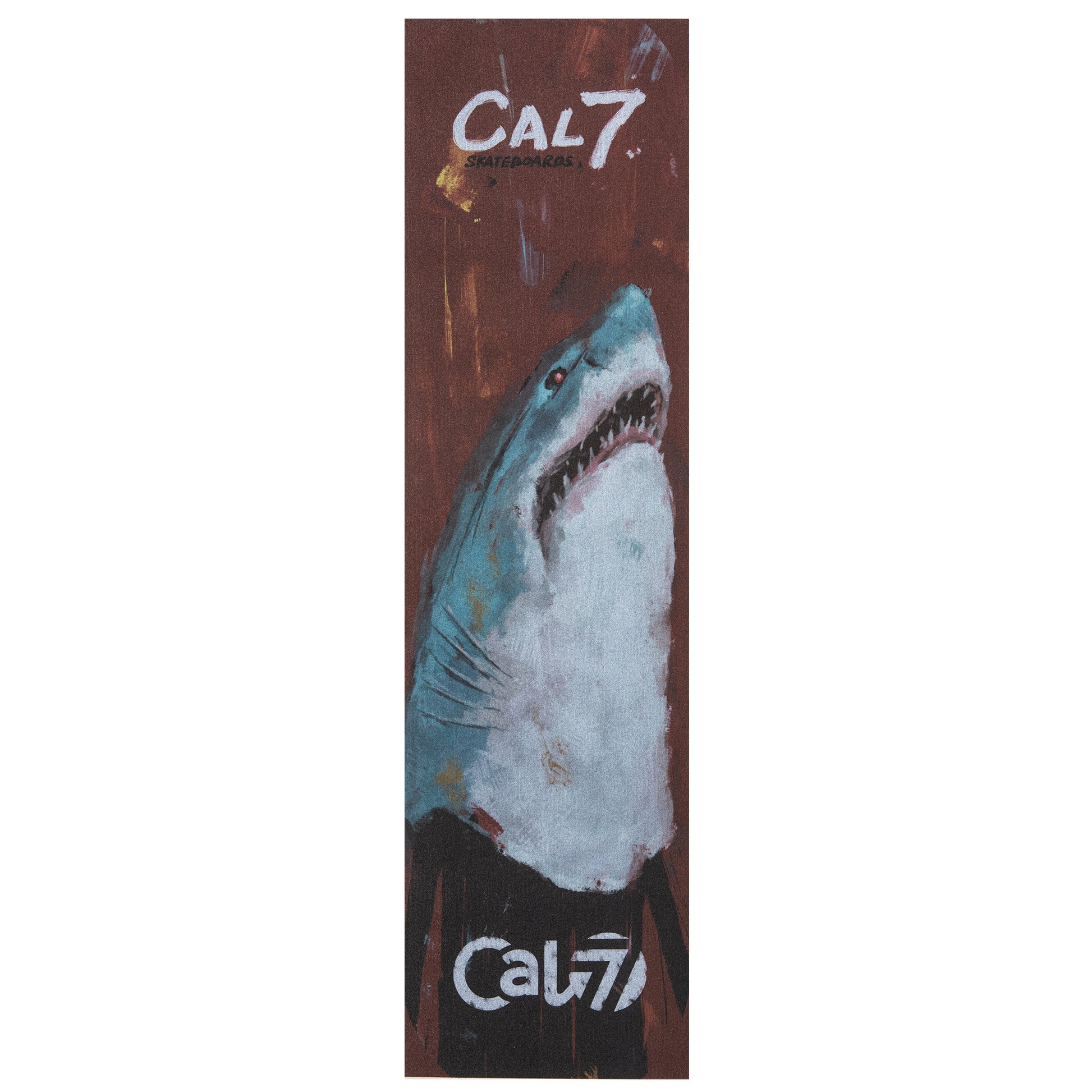 Cal 7 Thrasher shark skateboard griptape