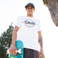 White Short-Sleeve Acid Tee