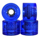 60x44 83A Polyurethane Skateboard Transparent Wheels